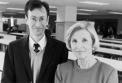 Photo of Joe Constance with Norma Creaghe Joe Constance with Norma Creaghe