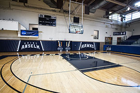 A view of the campus basketball court. Links to Tangible Personal Property A view of the campus basketball court. Links to Tangible Personal Property